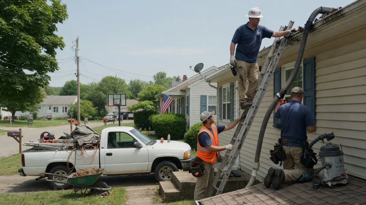 Gutter Installation in New Riegel, OH near me